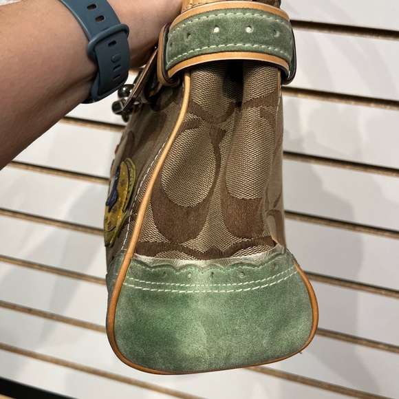 Coach Hampton Sea Life patchwork satchel - Picture 10 of 14